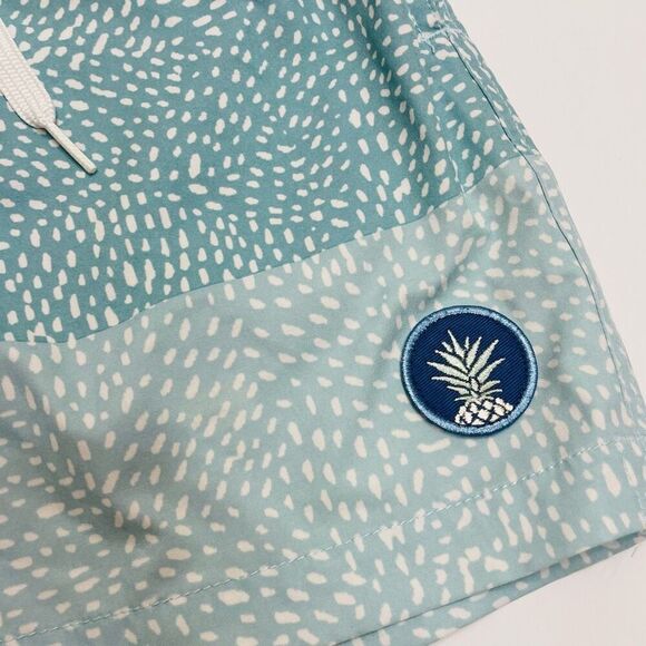 Chubbies Classic Swim Trunk Blue Stripe With Spots Size XS - Picture 7 of 11